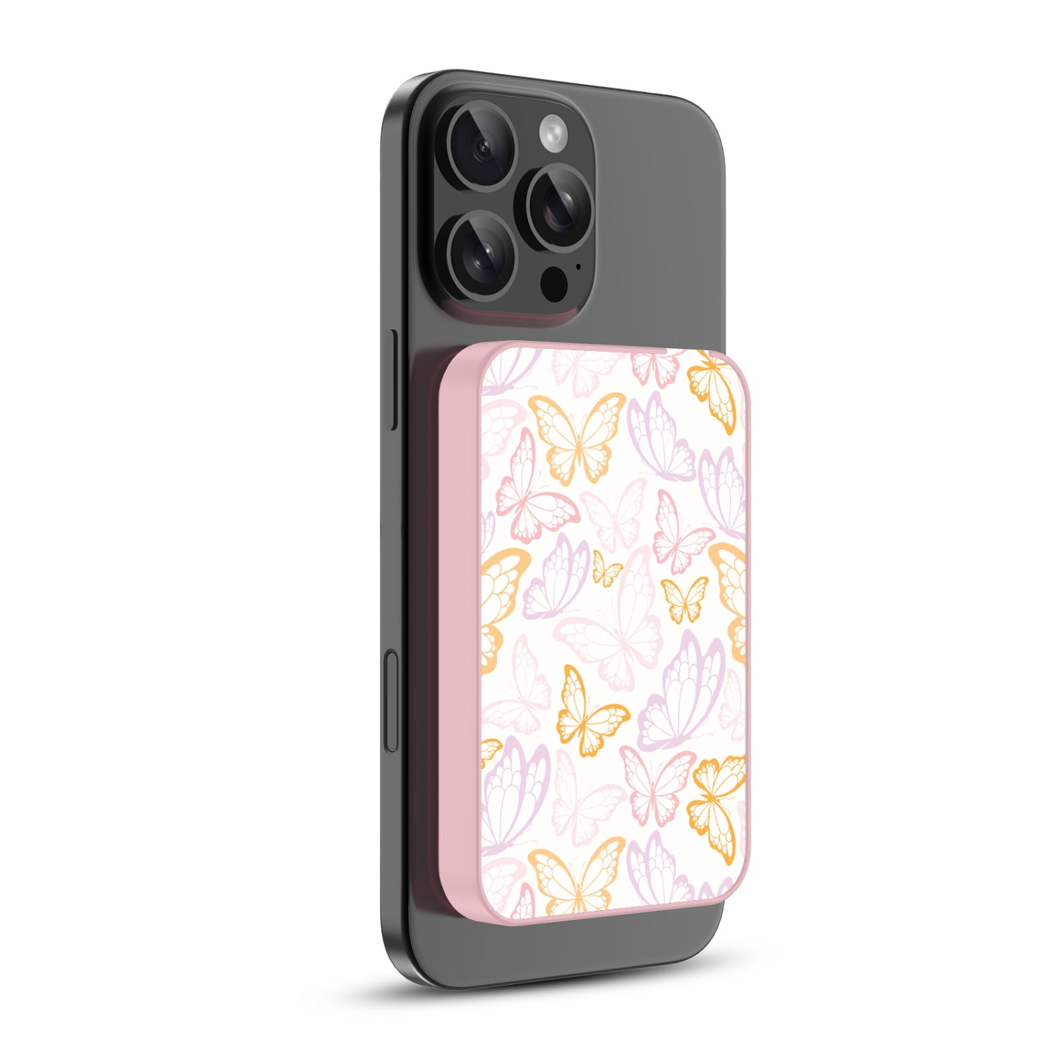 MyBat Design Lab 5000mAh Magnetic Wireless Power Bank - Pink - Wing Outline - MPBBAT133-PK-491-2.jpg