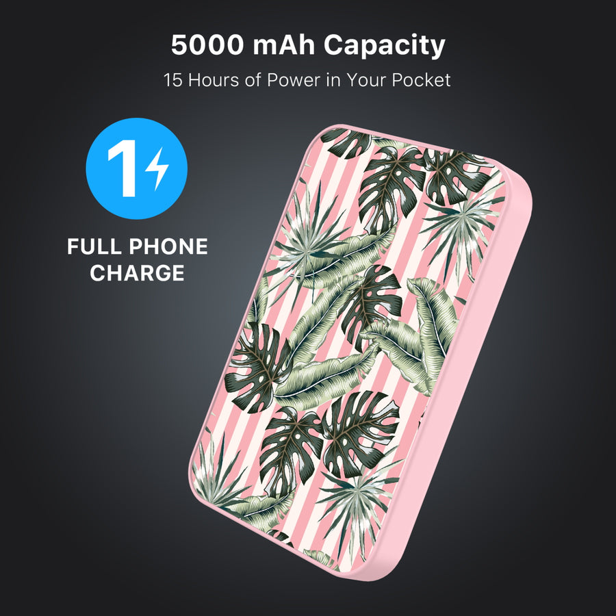 MyBat Design Lab 5000mAh Magnetic Wireless Power Bank - Pink – Palm Springs - MPBBAT133-PK-532-7.JPG