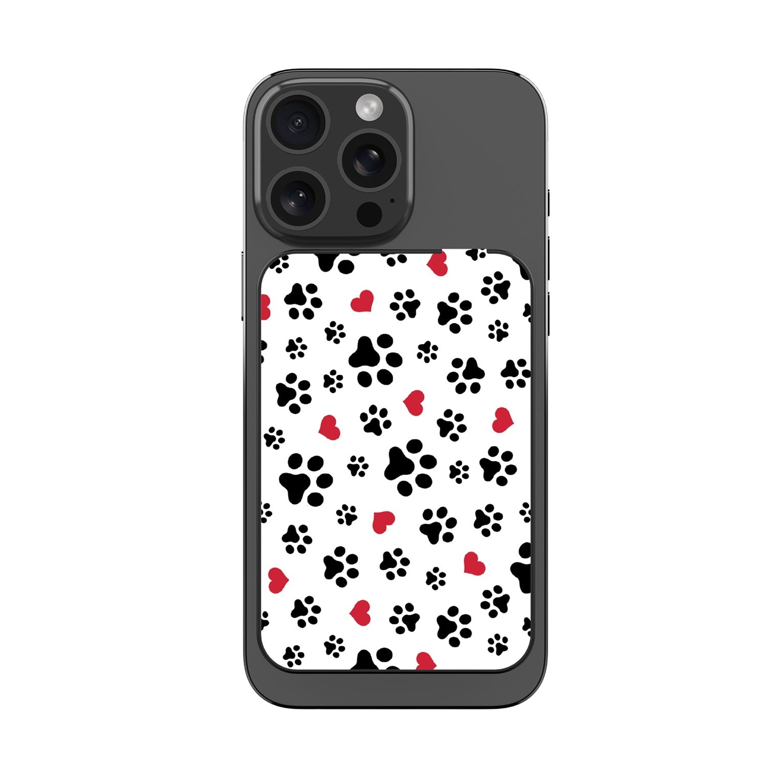 MyBat Design Lab 10000mAh Magnetic Wireless Power Bank - Black - Paw Prints and Hearts - MPBBAT141-BK-001-3.jpg