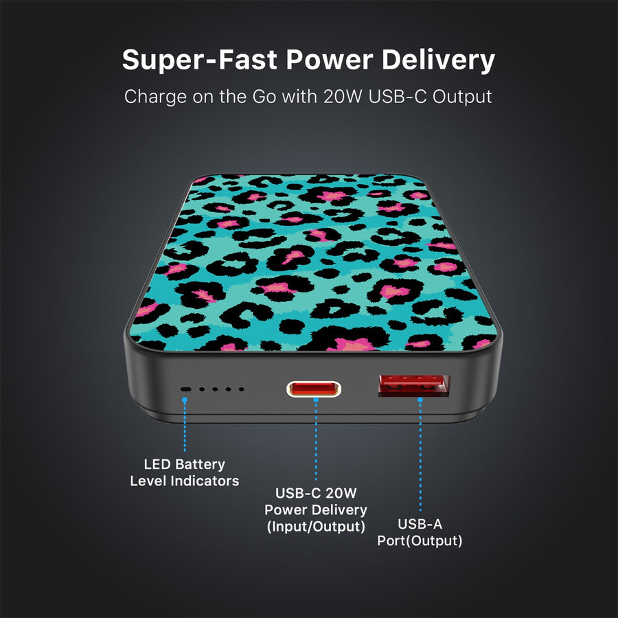 MyBat Design Lab 10000mAh Magnetic Wireless Power Bank - Black - Multicolor Leopard - MPBBAT141-BK-004-7.jpg