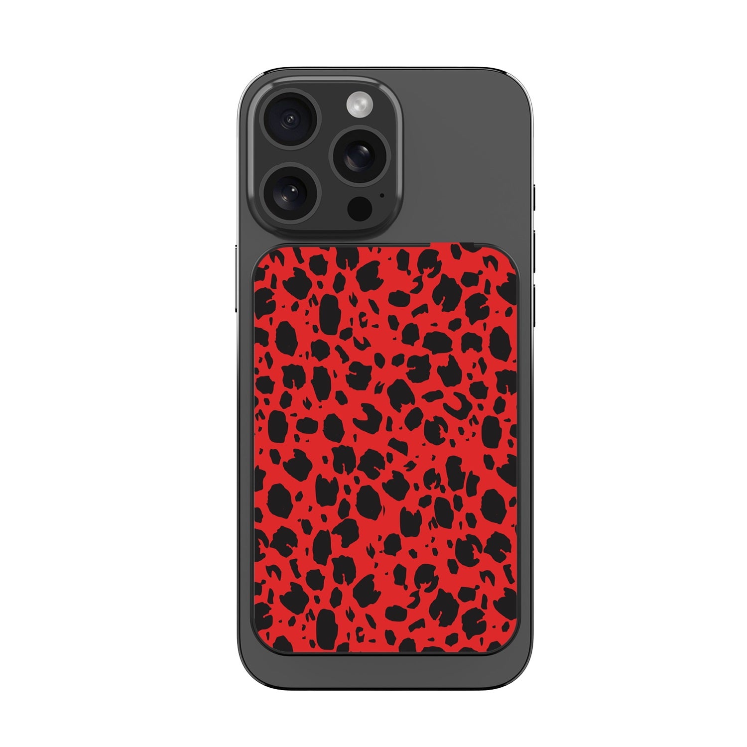 MyBat Design Lab 10000mAh Magnetic Wireless Power Bank - Black - Red Leopard Print - MPBBAT141-BK-008-3.jpg
