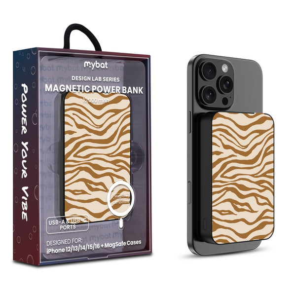 MyBat Design Lab 10000mAh Magnetic Wireless Power Bank - Black - Tiger Stripes - MPBBAT141-BK-011-1.jpg