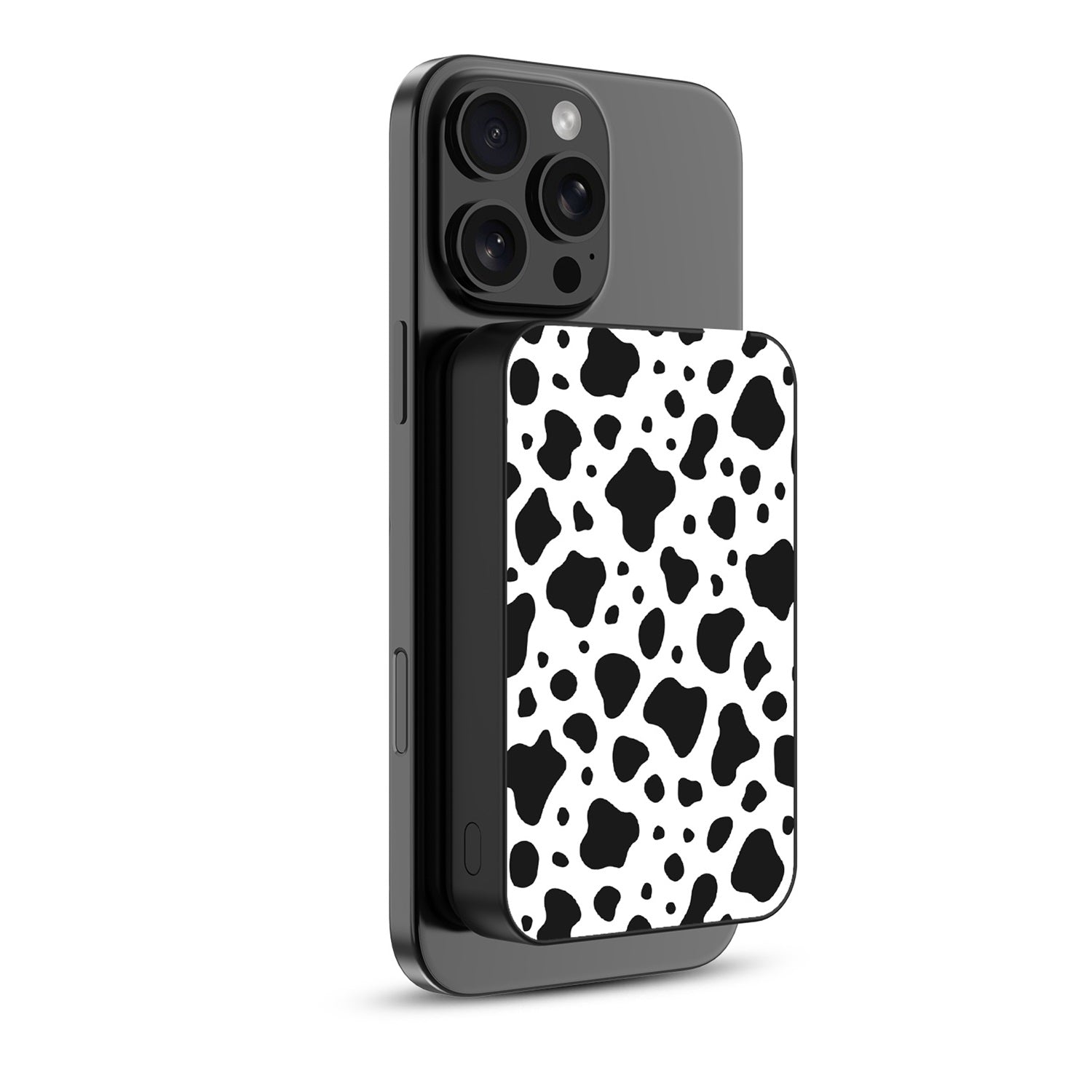 MyBat Design Lab 10000mAh Magnetic Wireless Power Bank - Black - Original Cow Print - MPBBAT141-BK-014-2.jpg