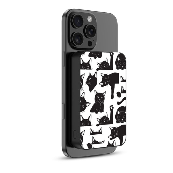 MyBat Design Lab 10000mAh Magnetic Wireless Power Bank - Black - Black Cats - MPBBAT141-BK-017-2.jpg