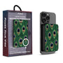 MyBat Design Lab 10000mAh Magnetic Wireless Power Bank - Black - Peacock Feathers