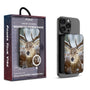 MyBat Design Lab 10000mAh Magnetic Wireless Power Bank - Black - Deer in Winter