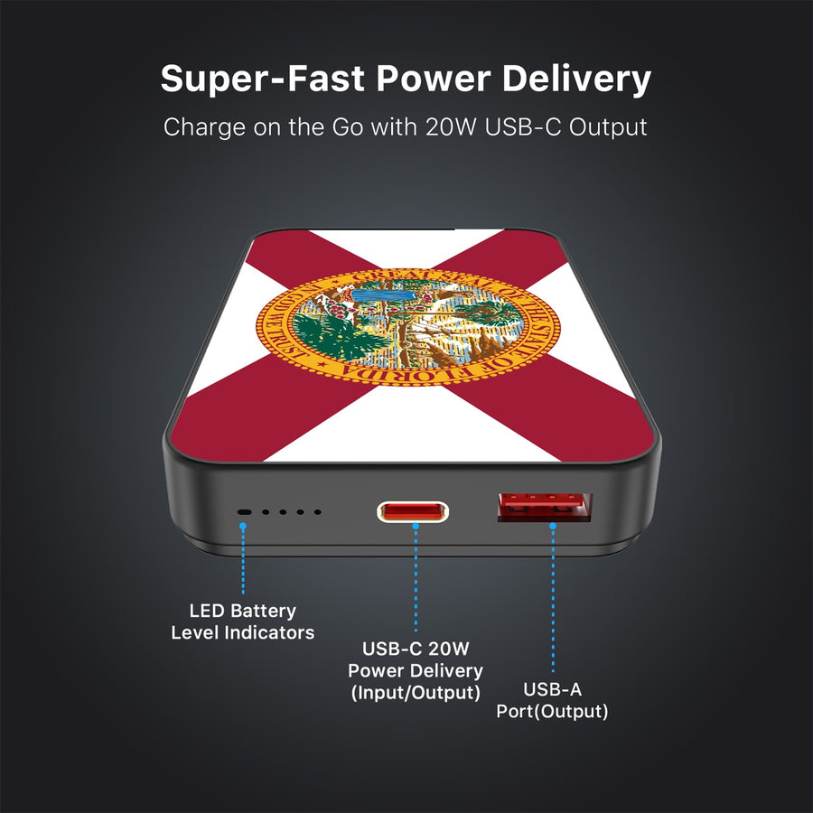 MyBat Design Lab 10000mAh Magnetic Wireless Power Bank - Black - Florida State Flag - MPBBAT141-BK-028-7.jpg