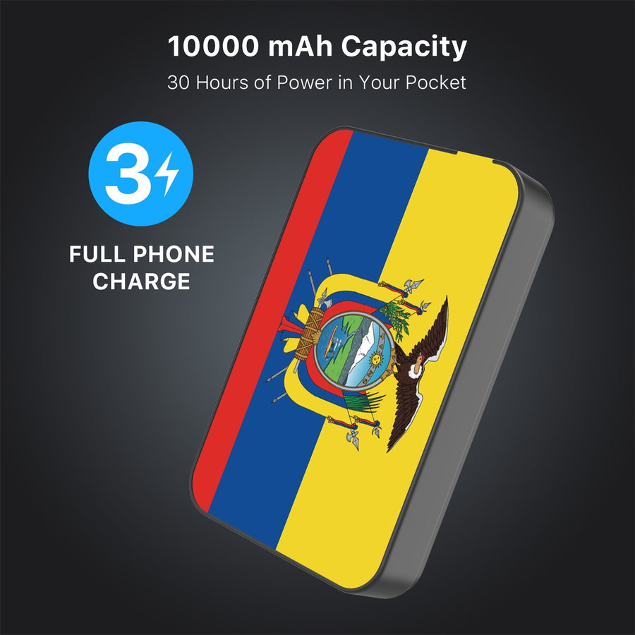MyBat Design Lab 10000mAh Magnetic Wireless Power Bank - Black - Ecuadorean Flag - MPBBAT141-BK-030-8.jpg