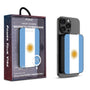 MyBat Design Lab 10000mAh Magnetic Wireless Power Bank - Black - Argentinian Flag