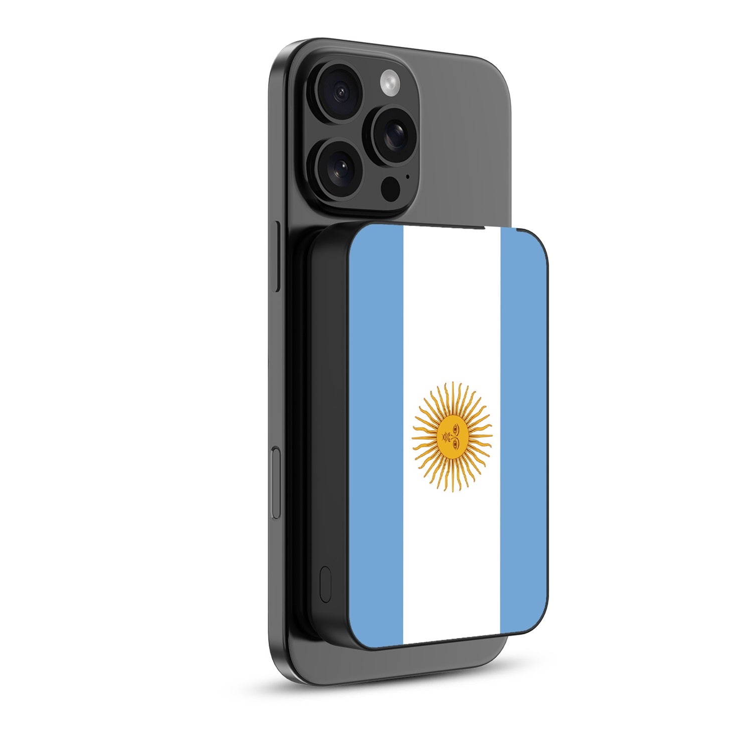 MyBat Design Lab 10000mAh Magnetic Wireless Power Bank - Black - Argentinian Flag - MPBBAT141-BK-031-2.jpg