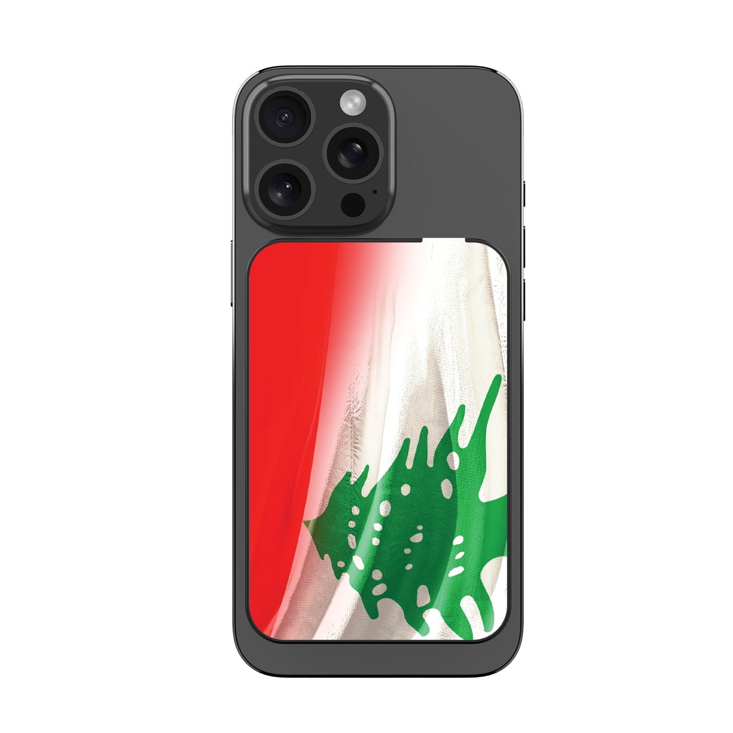 MyBat Design Lab 10000mAh Magnetic Wireless Power Bank - Black - Lebanese Flag - MPBBAT141-BK-033-3.jpg