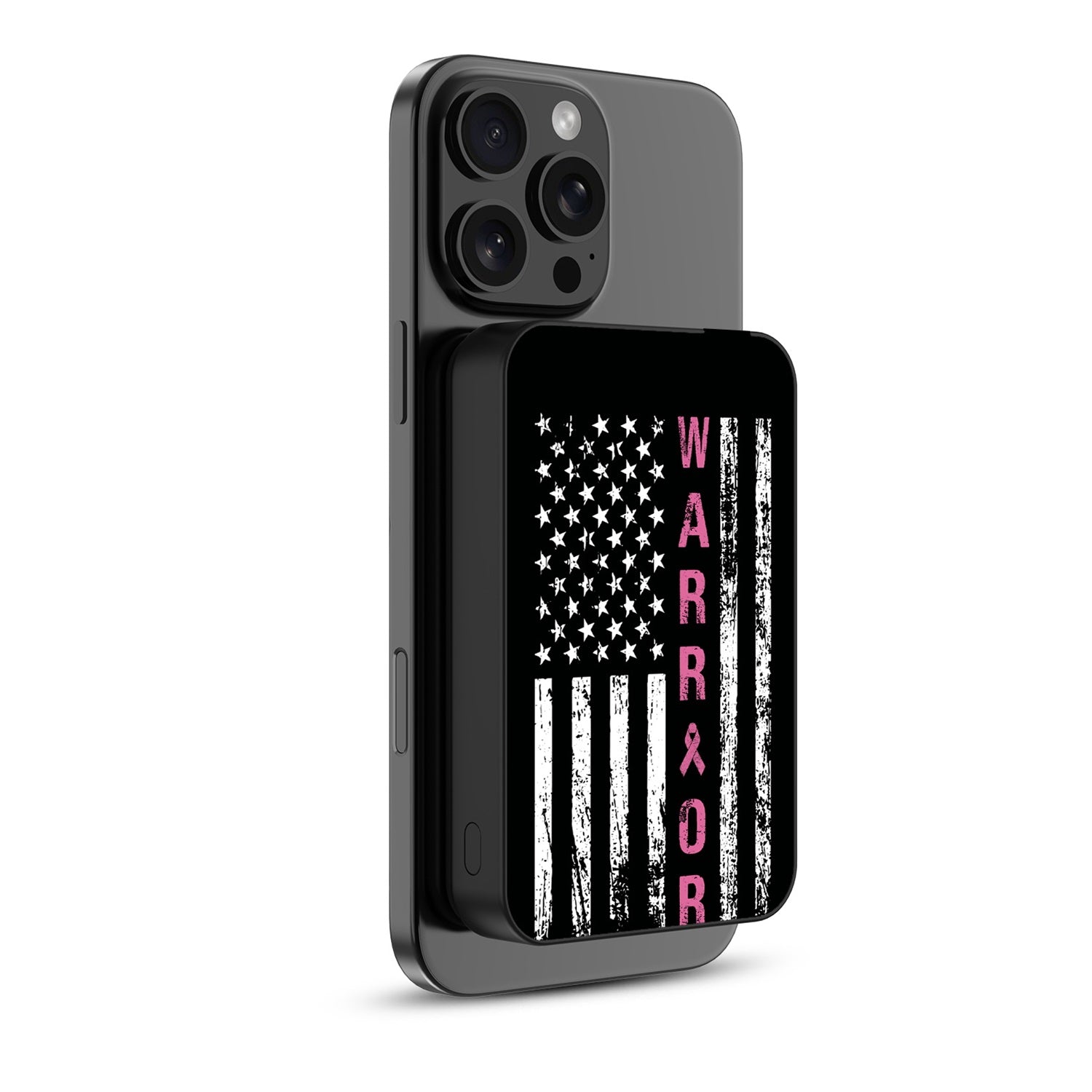 MyBat Design Lab 10000mAh Magnetic Wireless Power Bank - Black - Pink Ribbon - MPBBAT141-BK-035-2.jpg