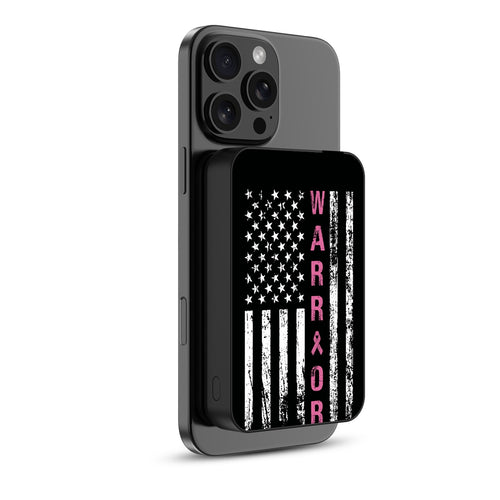 MyBat Design Lab 10000mAh Magnetic Wireless Power Bank - Black - Pink Ribbon - MPBBAT141-BK-035-2.jpg