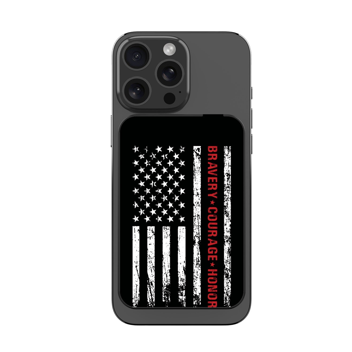 MyBat Design Lab 10000mAh Magnetic Wireless Power Bank - Black - Firefighter Flag - MPBBAT141-BK-041-3.jpg