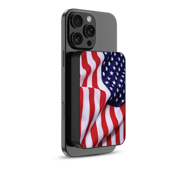 MyBat Design Lab 10000mAh Magnetic Wireless Power Bank - Black - Stars & Stripes - MPBBAT141-BK-042-2.jpg
