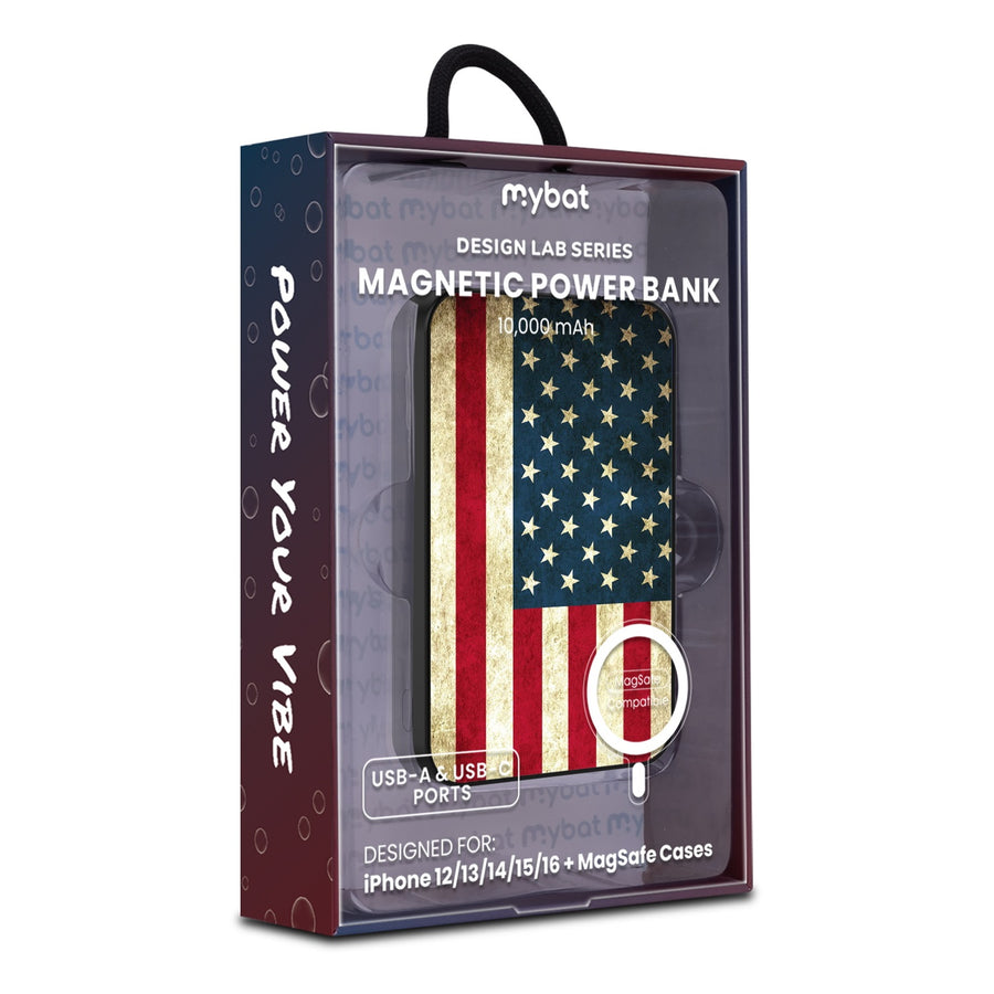 MyBat Design Lab 10000mAh Magnetic Wireless Power Bank - Black - American Flag - MPBBAT141-BK-043-9.jpg