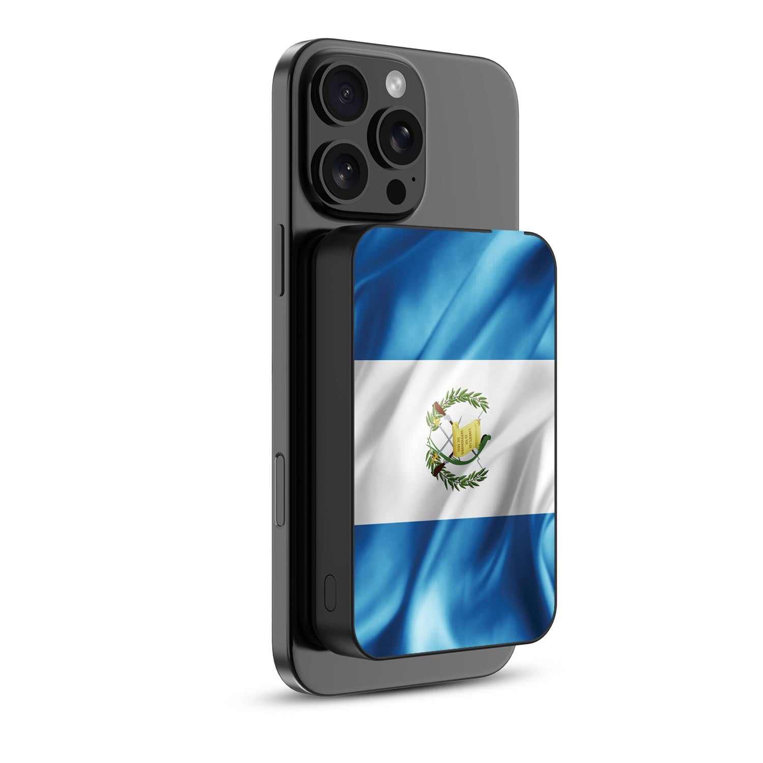 MyBat Design Lab 10000mAh Magnetic Wireless Power Bank - Black - Guatemalan Flag - MPBBAT141-BK-045-2.jpg