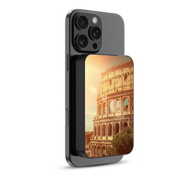 MyBat Design Lab 10000mAh Magnetic Wireless Power Bank - Black - Roman Colosseum - MPBBAT141-BK-049-2.jpg