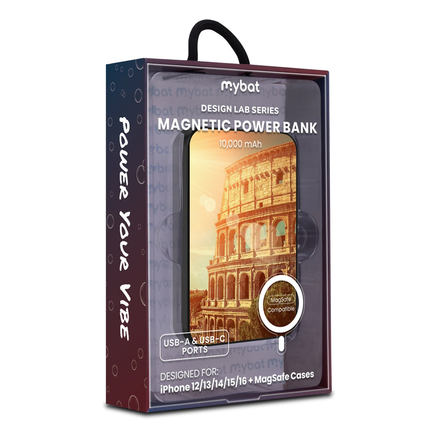 MyBat Design Lab 10000mAh Magnetic Wireless Power Bank - Black - Roman Colosseum - MPBBAT141-BK-049-9.jpg