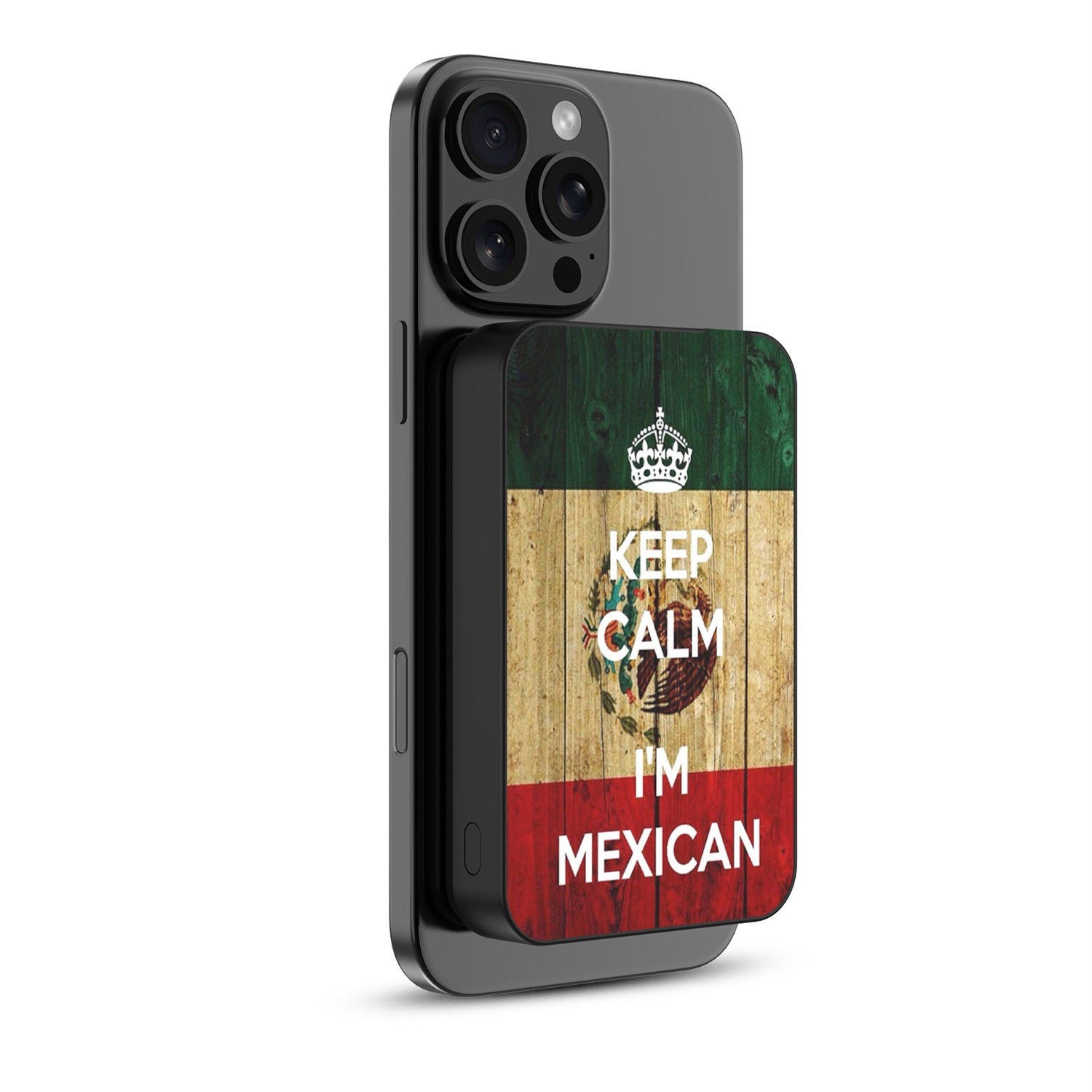 MyBat Design Lab 10000mAh Magnetic Wireless Power Bank - Black - Keep Calm, I'm Mexican - MPBBAT141-BK-051-2.jpg