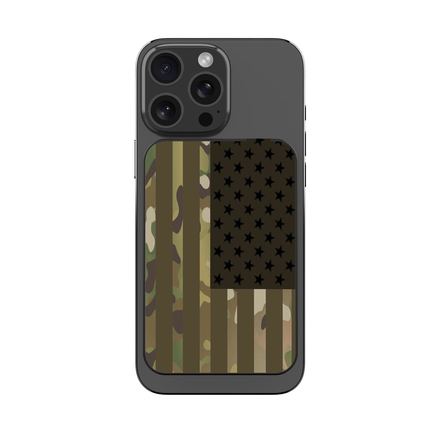 MyBat Design Lab 10000mAh Magnetic Wireless Power Bank - Black - Military Camouflage American Flag - MPBBAT141-BK-054-3.jpg
