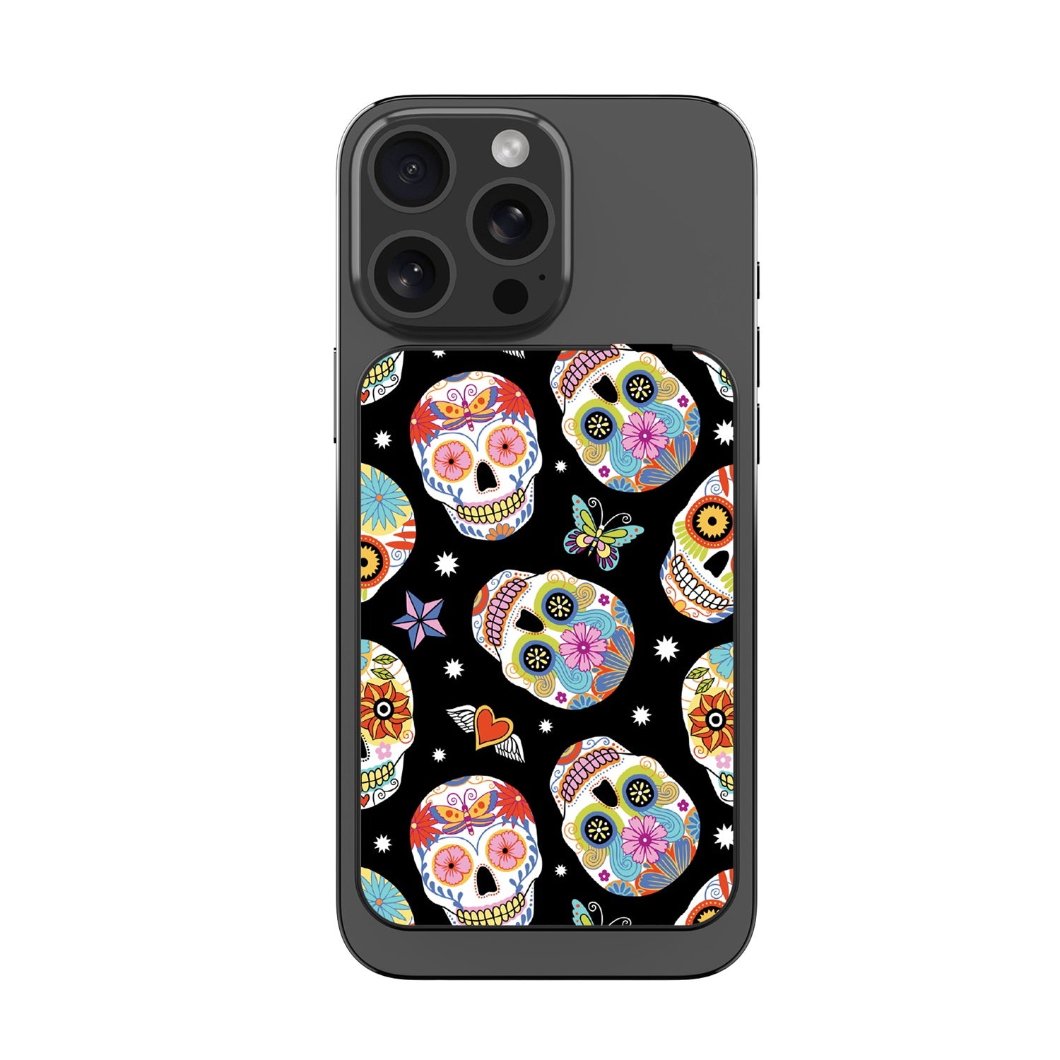 MyBat Design Lab 10000mAh Magnetic Wireless Power Bank - Black - Day of the Dead - MPBBAT141-BK-056-3.jpg