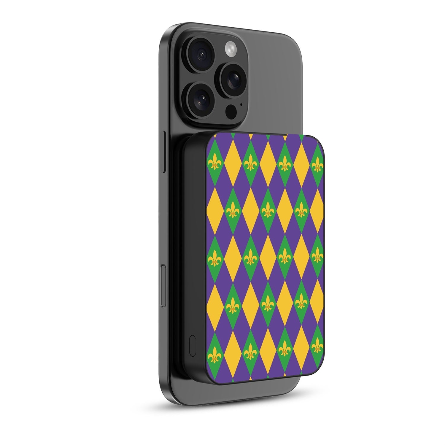 MyBat Design Lab 10000mAh Magnetic Wireless Power Bank - Black - Mardi Gras - MPBBAT141-BK-057-2.jpg