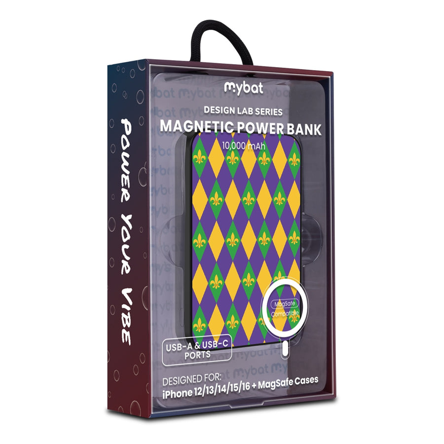 MyBat Design Lab 10000mAh Magnetic Wireless Power Bank - Black - Mardi Gras - MPBBAT141-BK-057-9.jpg