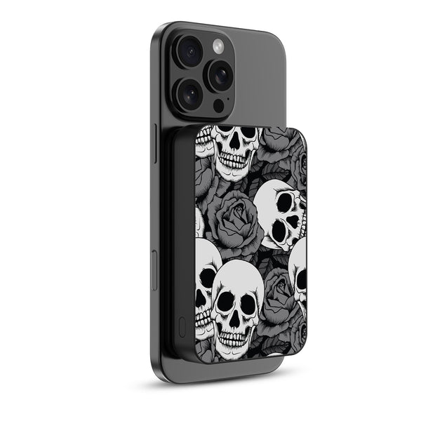 MyBat Design Lab 10000mAh Magnetic Wireless Power Bank - Black - Skull Garden - MPBBAT141-BK-081-2.jpg