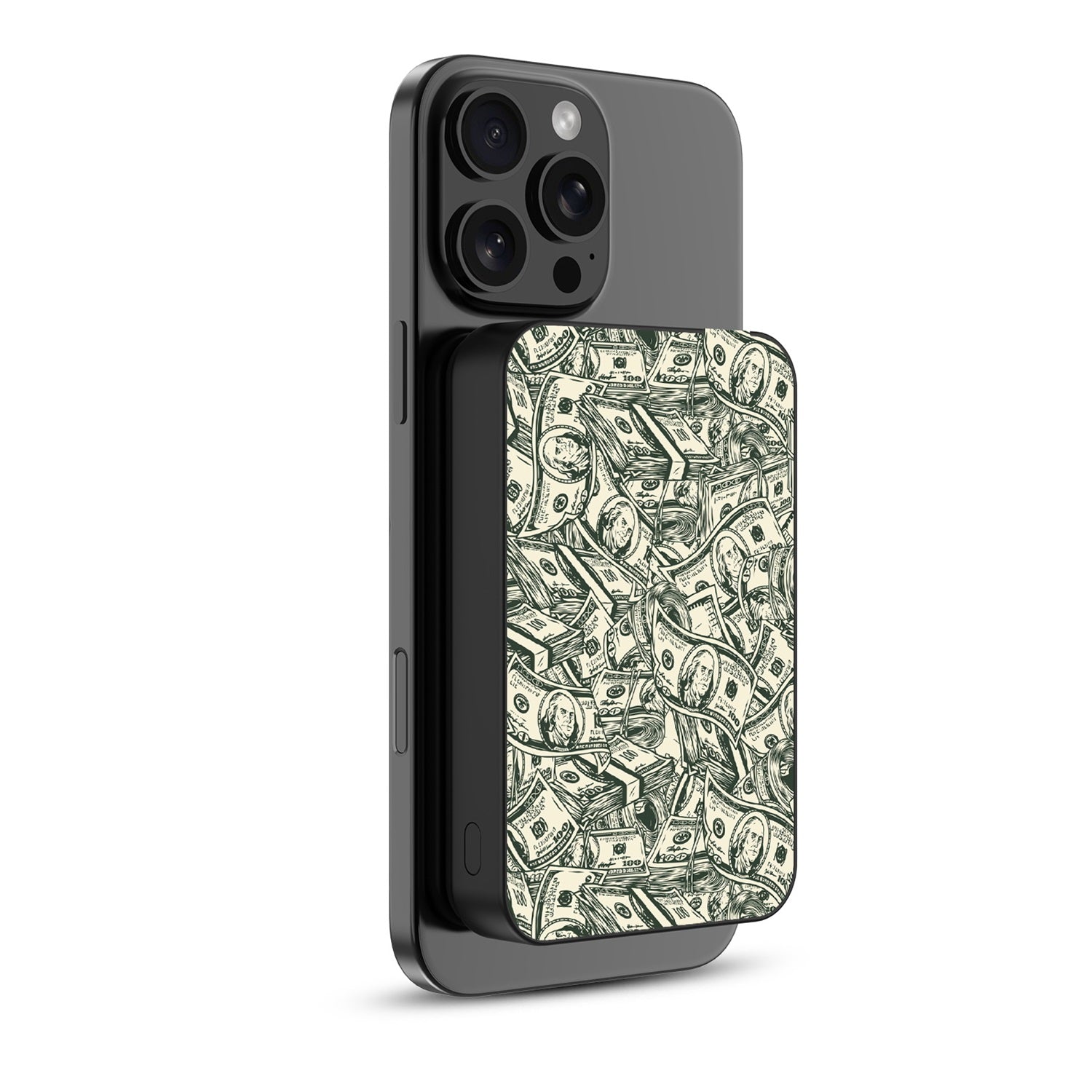 MyBat Design Lab 10000mAh Magnetic Wireless Power Bank - Black - Money Stack - MPBBAT141-BK-082-2.jpg