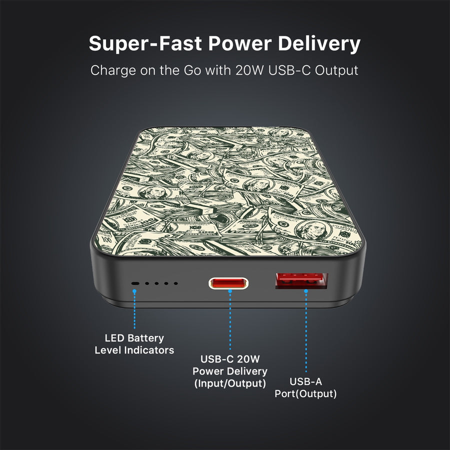 MyBat Design Lab 10000mAh Magnetic Wireless Power Bank - Black - Money Stack - MPBBAT141-BK-082-7.jpg