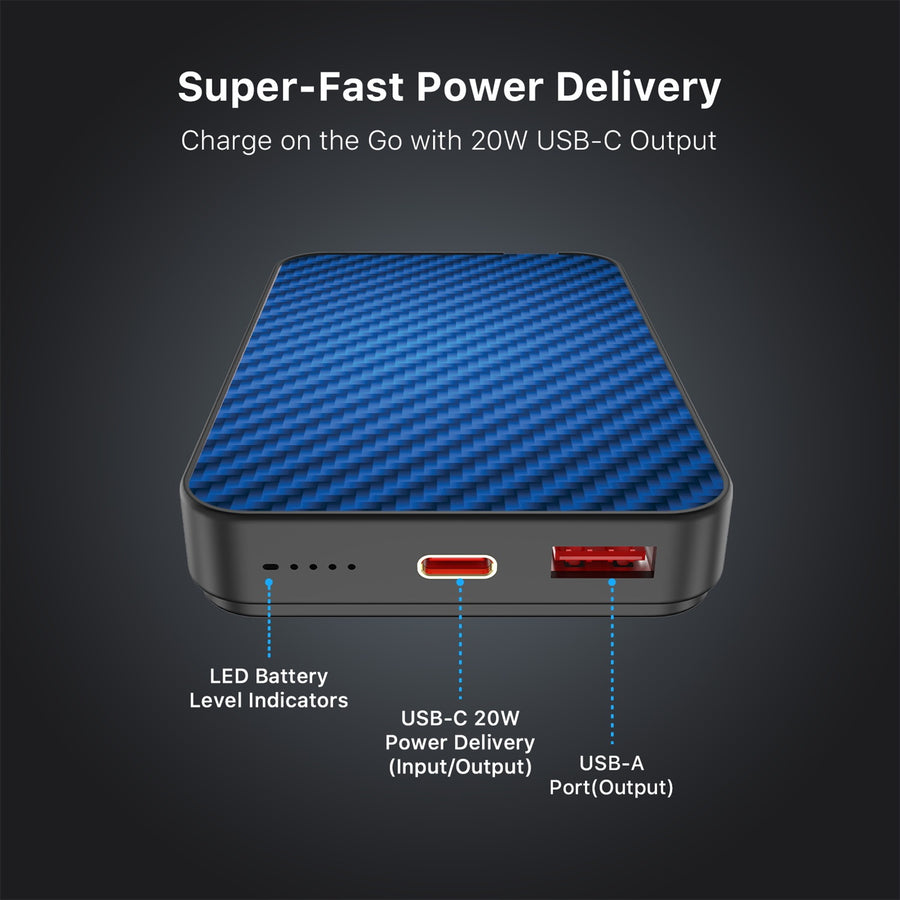 MyBat Design Lab 10000mAh Magnetic Wireless Power Bank - Black - Blue Carbon Fiber - MPBBAT141-BK-084-7.jpg