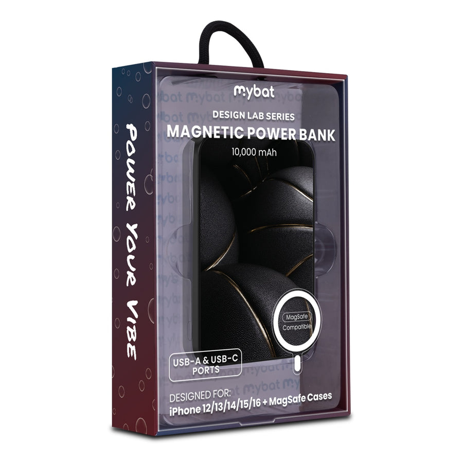 MyBat Design Lab 10000mAh Magnetic Wireless Power Bank - Black - Black Basketballs - MPBBAT141-BK-090-9.jpg