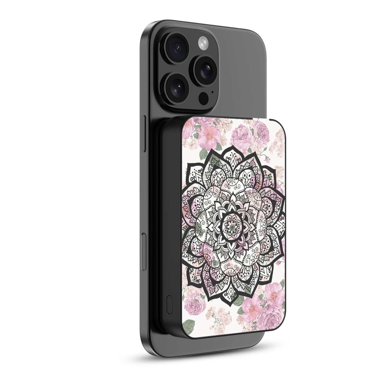 MyBat Design Lab 10000mAh Magnetic Wireless Power Bank - Black - Mandala - MPBBAT141-BK-113-2.jpg