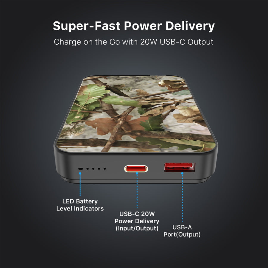 MyBat Design Lab 10000mAh Magnetic Wireless Power Bank - Black - Forest Camouflage - MPBBAT141-BK-117-7.jpg