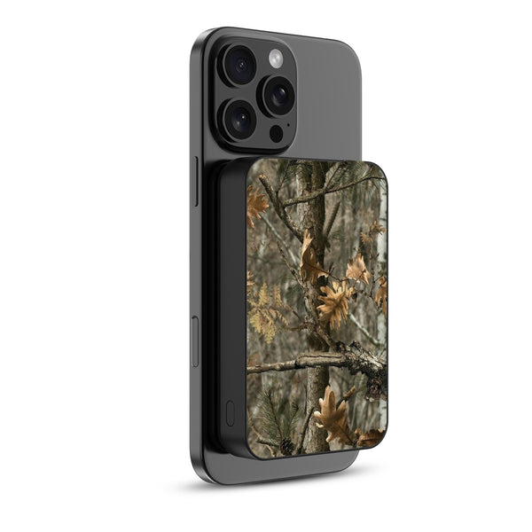 MyBat Design Lab 10000mAh Magnetic Wireless Power Bank - Black - Real Tree Camouflage - MPBBAT141-BK-118-2.jpg