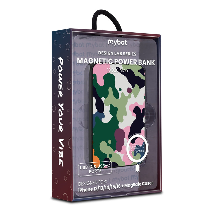 MyBat Design Lab 10000mAh Magnetic Wireless Power Bank - Black - Multicolor Camouflage - MPBBAT141-BK-121-9.jpg