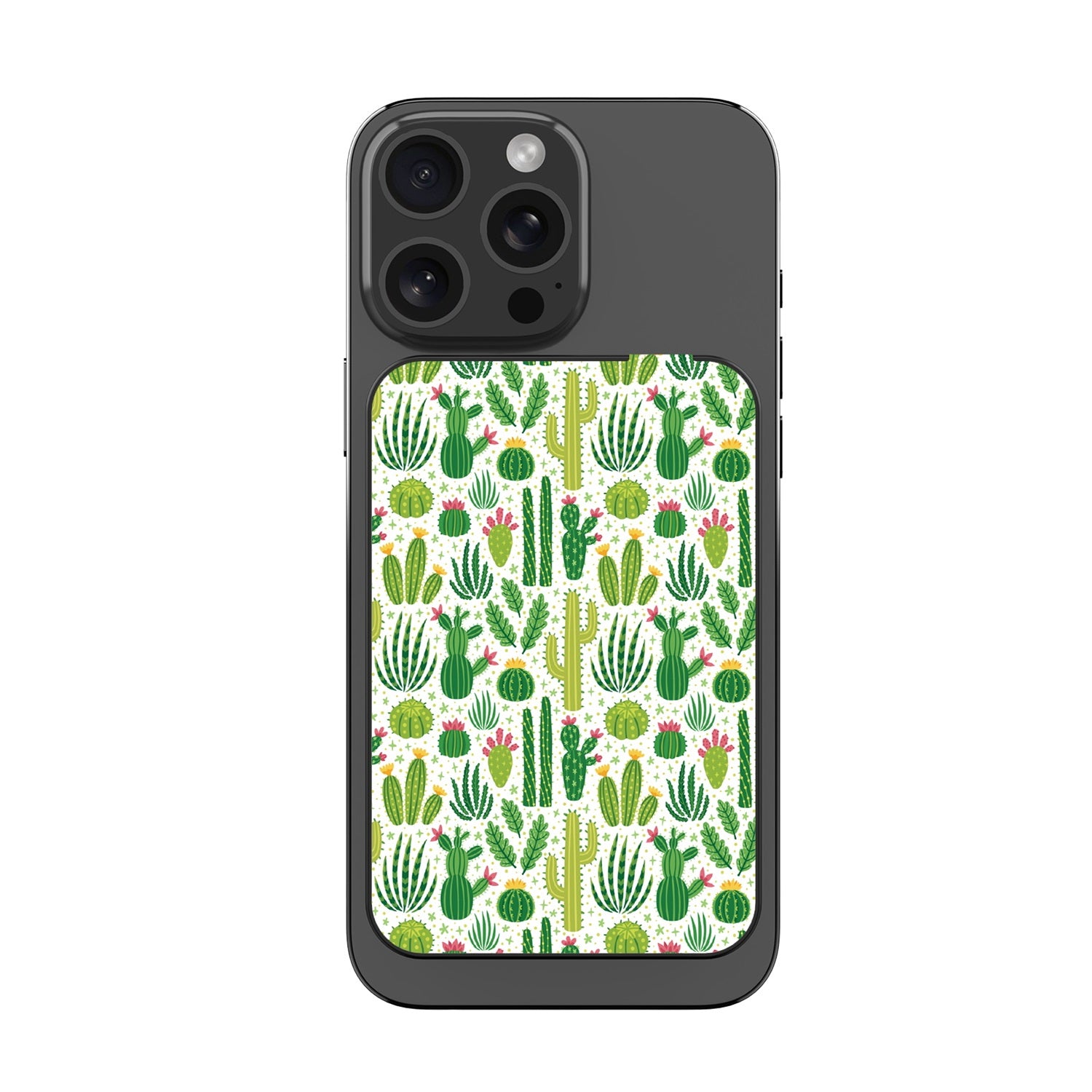 MyBat Design Lab 10000mAh Magnetic Wireless Power Bank - Black - Succulents - MPBBAT141-BK-123-3.jpg