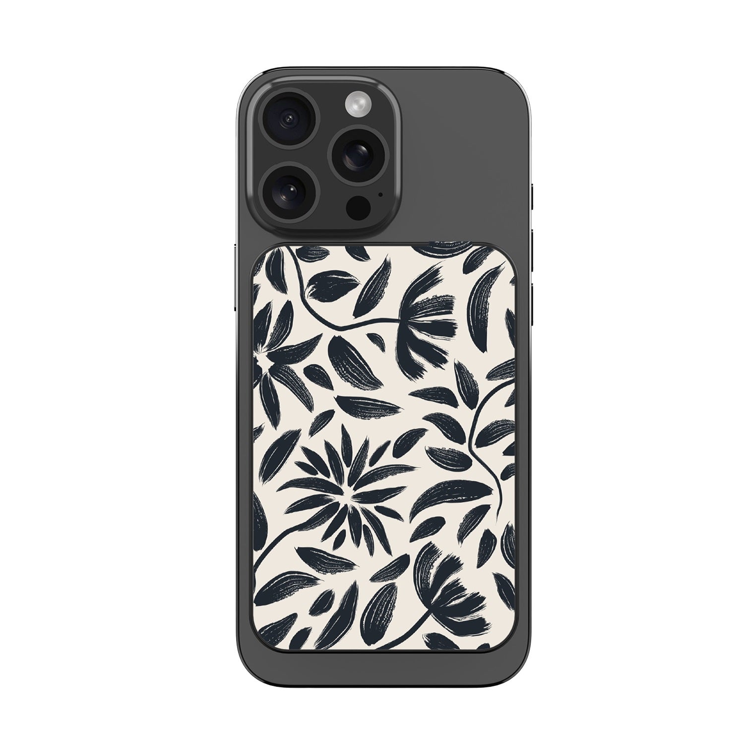 MyBat Design Lab 10000mAh Magnetic Wireless Power Bank - Black - Vintage Floral - MPBBAT141-BK-124-3.jpg