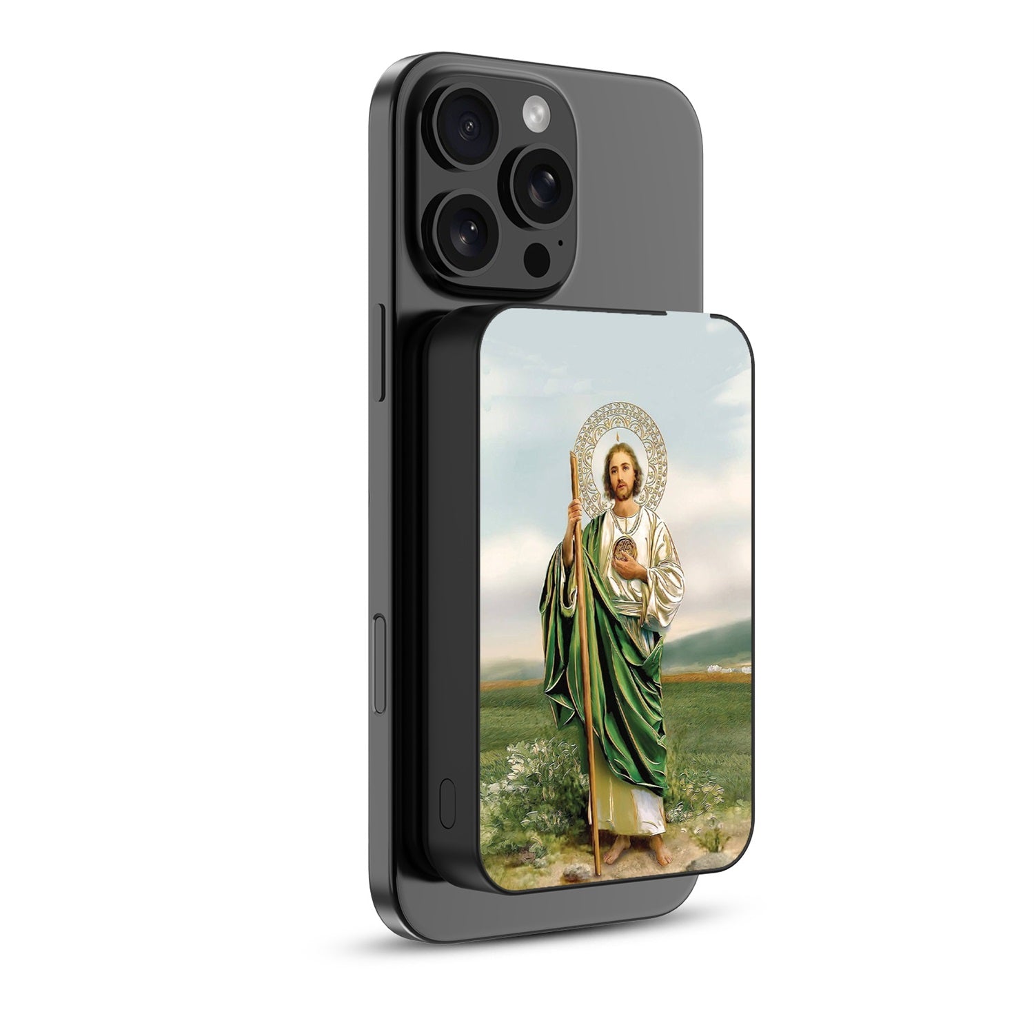 MyBat Design Lab 10000mAh Magnetic Wireless Power Bank - Black - Saint Judas - MPBBAT141-BK-138-2.jpg