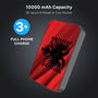 MyBat Design Lab 10000mAh Magnetic Wireless Power Bank - Black - Albania Flag - MPBBAT141-BK-140-8.jpg