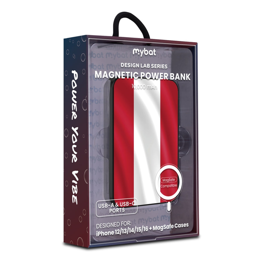 MyBat Design Lab 10000mAh Magnetic Wireless Power Bank - Black - Austria Flag - MPBBAT141-BK-141-9.jpg