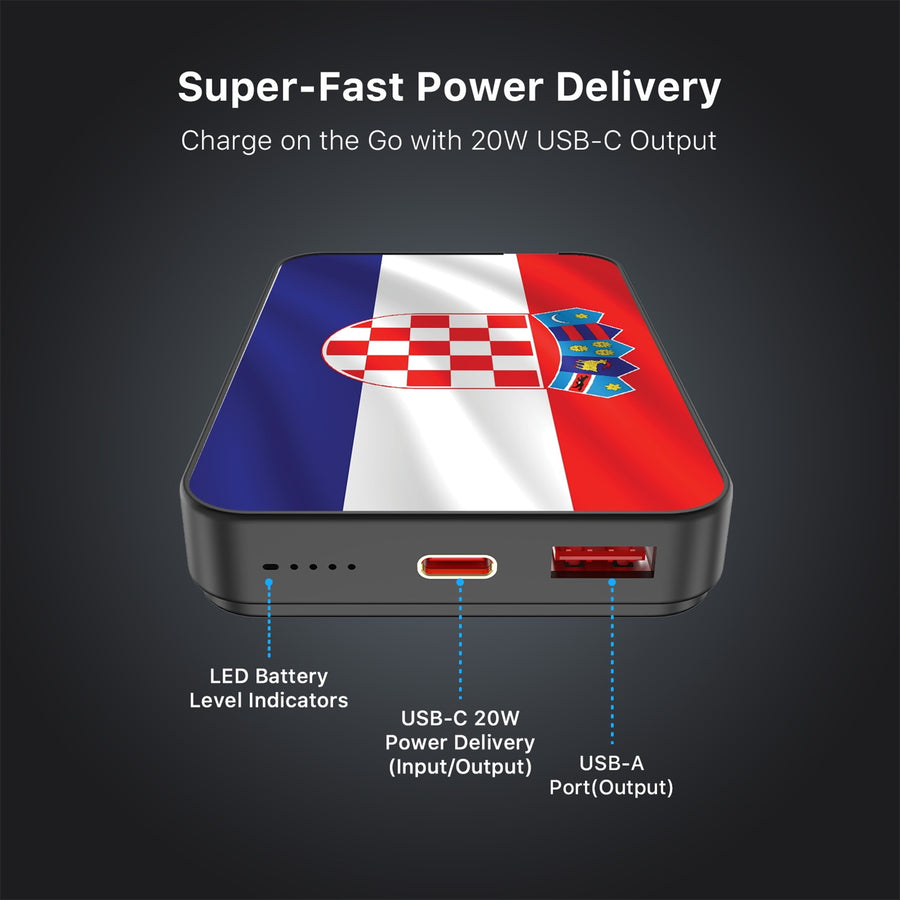 MyBat Design Lab 10000mAh Magnetic Wireless Power Bank - Black - Croatia Flag - MPBBAT141-BK-143-7.jpg
