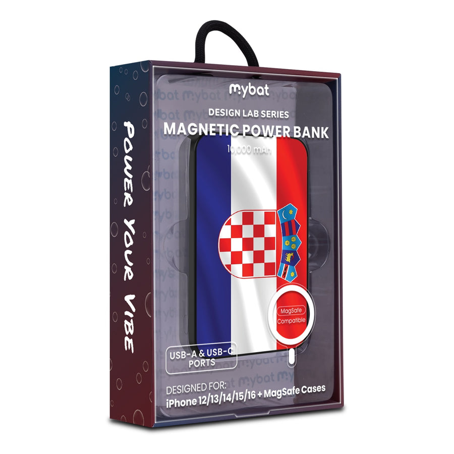 MyBat Design Lab 10000mAh Magnetic Wireless Power Bank - Black - Croatia Flag - MPBBAT141-BK-143-9.jpg