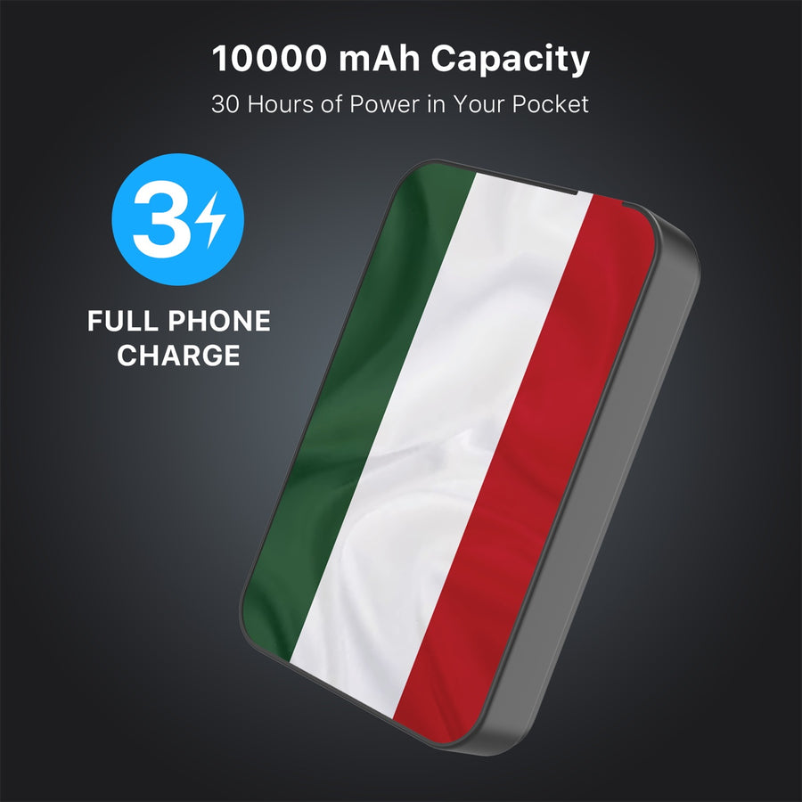MyBat Design Lab 10000mAh Magnetic Wireless Power Bank - Black - Hungary Flag - MPBBAT141-BK-149-8.jpg