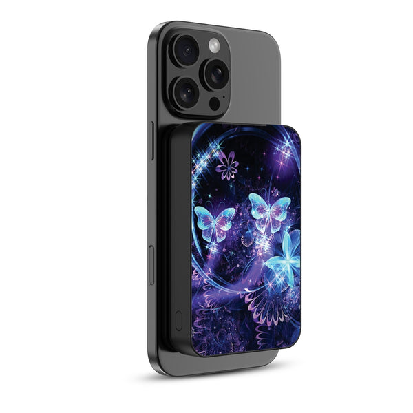 MyBat Design Lab 10000mAh Magnetic Wireless Power Bank - Black - Butterfly Magic - MPBBAT141-BK-164-2.jpg
