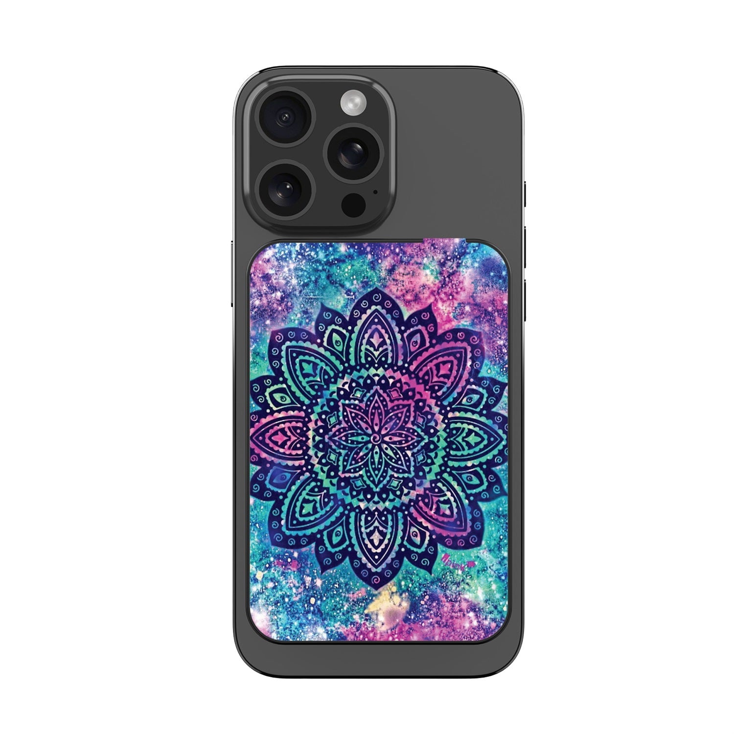 MyBat Design Lab 10000mAh Magnetic Wireless Power Bank - Black - Cosmic Mandala - MPBBAT141-BK-165-3.jpg