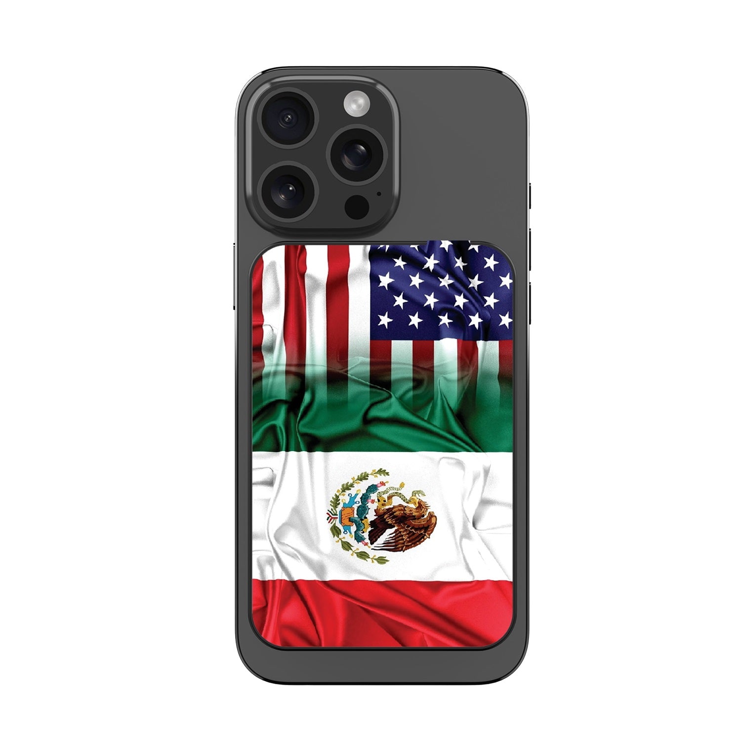MyBat Design Lab 10000mAh Magnetic Wireless Power Bank - Black - Mexican-American Flag - MPBBAT141-BK-168-3.jpg