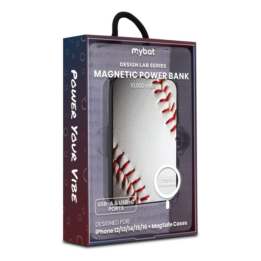 MyBat Design Lab 10000mAh Magnetic Wireless Power Bank - Black - Baseball - MPBBAT141-BK-171-9.jpg