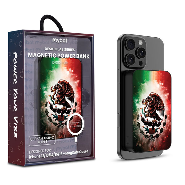 MyBat Design Lab 10000mAh Magnetic Wireless Power Bank - Black - Viva Mexico - MPBBAT141-BK-179-1.jpg